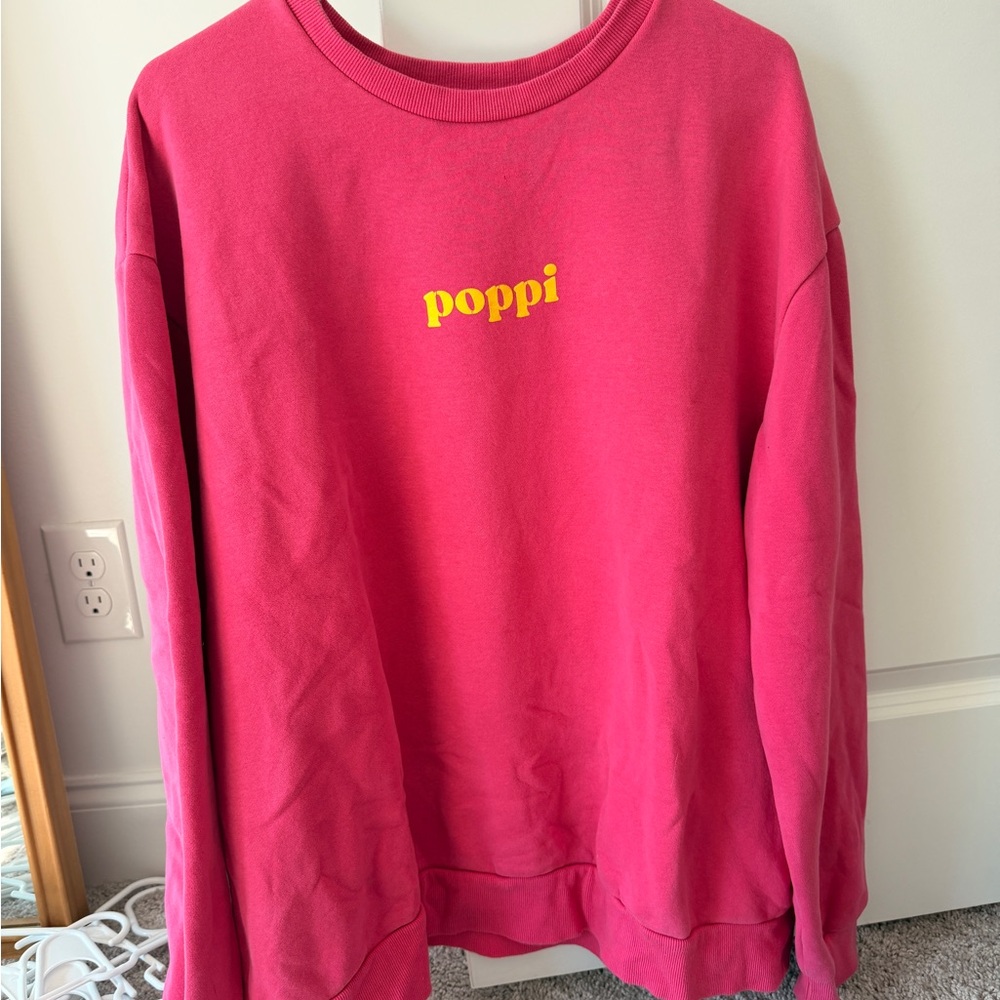 Poppi X Target Collab Pink  Sweatshirt